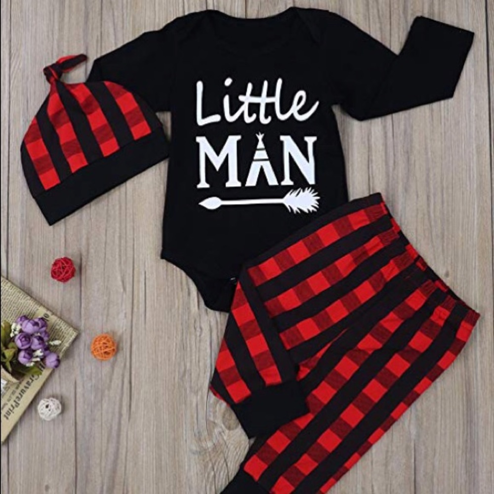 3 PC Baby Boy Set